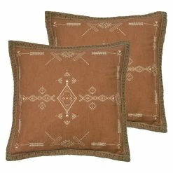 Furn. Mini Inka Cushions (Twin Pack) - Orange