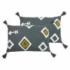 Furn. Inka Cushions (Twin Pack) - Dark Grey