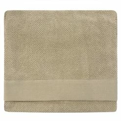Furn. Textured Weave Bath Sheet - Natural