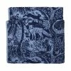 Furn. Winter Woods Animal Jacquard Bath Towel - Navy