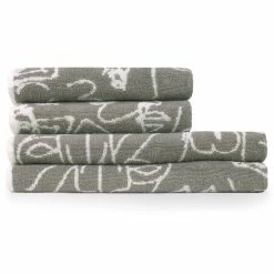 Furn. Everybody 4 Piece Towel Bale - Grey