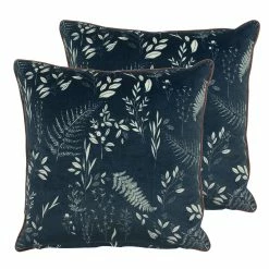 Furn. Fearne Cushions (Twin Pack) - Teal