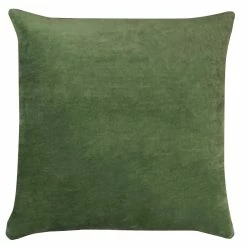 Furn. Tanda Complimentary Colour Cotton Velvet Polyester Filled Cushion - Multicolour