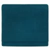 Furn. Textured Weave Bath Sheet - Blue