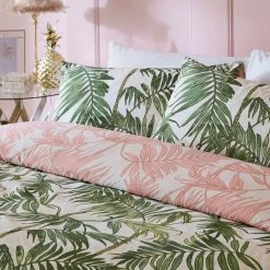 Furn. Parlour Palm Reversible Duvet Cover Set - Multicolour -Cheap furn Store 2671de87b9224422ad9d439ed56e52bd