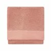 Furn. Textured Weave Hand Towel - Blush