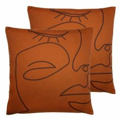 Furn. Karma Cushions (Twin Pack) - Multicolour