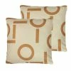 Furn. Shearling Circa Cushions (Twin Pack) - Ginger
