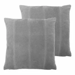Furn. Jagger Cushions (Twin Pack) - Grey