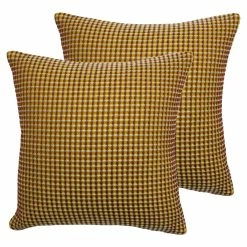 Furn. Rowan Cushions (Twin Pack) - Orange