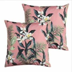 Furn. Honolulu Outdoor Cushions (Twin Pack) - Pink