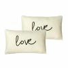 Furn. Shearling Cushions (Twin Pack) - Cream