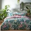 Furn. Medinilla Tropical Reversible Duvet Cover Set - Mint