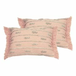 Furn. Sigrid Cushions (Twin Pack) - Blush