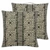 Furn. Kericho Cushions (Twin Pack) - Black/White