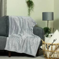 Furn. Harlow throw - Grey -Cheap furn Store 48a6207e143c4035adcc99d6843cd961