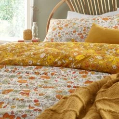 Furn. Ditsy Floral Reversible Duvet Cover Set - Yellow -Cheap furn Store 510a17ca348a40eca28ce5936188ec8a