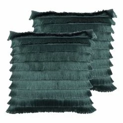 Furn. Flicker Cushions (Twin Pack) - Teal