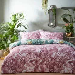 Furn. Medinilla Tropical Reversible Duvet Cover Set - Mint -Cheap furn Store 59430560abd34d98a9f7fb8d725359d7