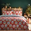 Furn. Twelve days duvet cover set - Red