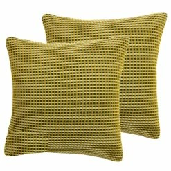 Furn. Rowan Cushions (Twin Pack) - Yellow