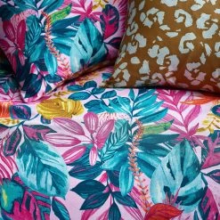Furn. Psychedelic Jungle Reversible Duvet Cover Set - Pink 7 Furn. Psychedelic Jungle Reversible Duvet Cover Set - Pink -Cheap furn Store 5dbbbd0ee26a47d88530cde1e26211c0