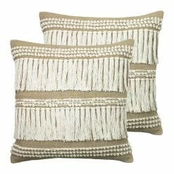 Furn. Greta Cushions (Twin Pack) - Natural