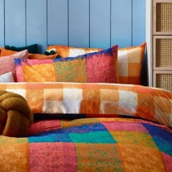 Furn. Alma Checked Pastel Duvet Cover Set - Multicolour 6 Furn. Alma Checked Pastel Duvet Cover Set - Multicolour -Cheap furn Store 66c8ea5838414612a7eb807b12a1eab2