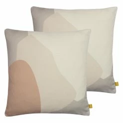 Furn. Sandpebble Cushions (Twin Pack) - Multicolour