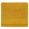 Furn. Textured Weave Bath Sheet - Yellow