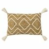 Furn. Godi Braided Jute Feather Filled Cushion - Natural