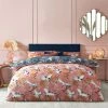 Furn. Demoiselle Botanical Reversible Duvet Cover Set - Blush
