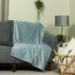 Furn. Harlow throw - Sky Blue -Cheap furn Store 72abad5eaf7544a0b5802f78ff05f6e4