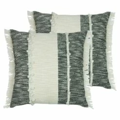 Furn. Otto Cushions (Twin Pack) - Black