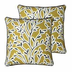 Furn. Annika Cushions (Twin Pack) - Yellow