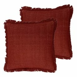 Furn. Sienna Cushions (Twin Pack) - Red