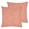Furn. Nomi Cushions (Twin Pack) - Coral