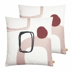 Furn. Aida Cushions (Twin Pack) - Blush