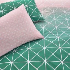 Furn. Spectrum Geometric Reversible Duvet Cover Set - Blush -Cheap furn Store 8c39dbaa4c8244f49d4317ea124d6310
