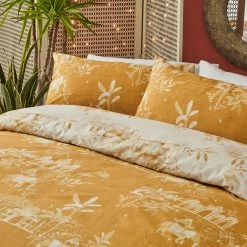 Furn. Jaipur Jungle Reversible Duvet Cover Set - Yellow -Cheap furn Store 8fa4856096a24655af233c18f60c074a