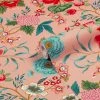 Furn. Azalea Floral Printed Wallpaper - Coral