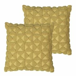 Furn. Varma Cushions (Twin Pack) - Honey