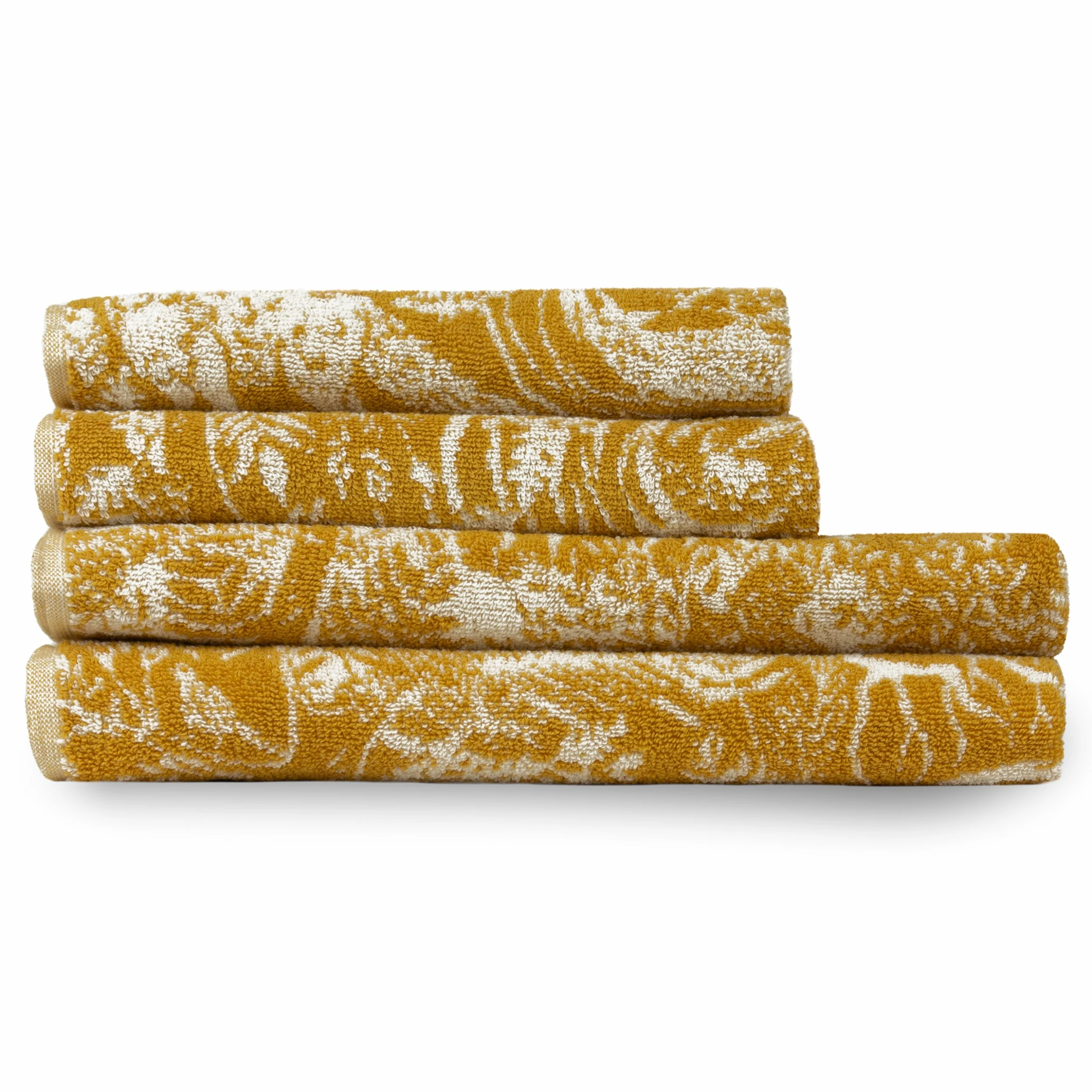Furn. Winter Woods 4 Piece Towel Bale - Yellow 1 Furn. Winter Woods 4 Piece Towel Bale - Yellow