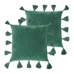 Furn. Medina Cushions (Twin Pack) - Green