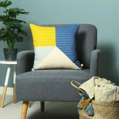 Furn. Alessa Recycled Polyester Cushion - Multicolour -Cheap furn Store ALESSA CC5 MUL 4