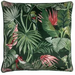 Furn. Amazon Creatures Cushion - Green