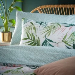 Furn. Bali Palm Duvet Cover Set - Green -Cheap furn Store BALIPAL D01 GRE 3