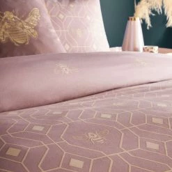 Furn. Bee Deco Duvet Set - Blush -Cheap furn Store BEEDECO D01 BLS 3