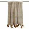 Furn. Boho Throw Ochre - Orange