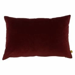 Furn. Contra Polyester Filled Cushion - Burgundy